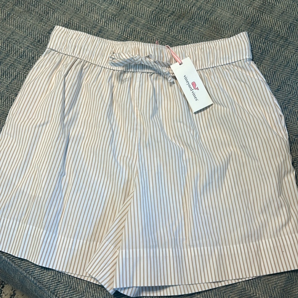 Poplin tie waste shorts from vineyard vine